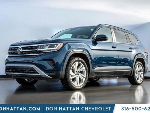 Used 2021 Volkswagen Atlas SE w/ Panoramic Sunroof Package image 1