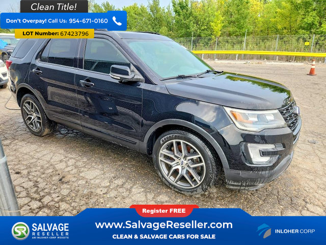 Used 2017 Ford Explorer Sport AWD/4WD image 5