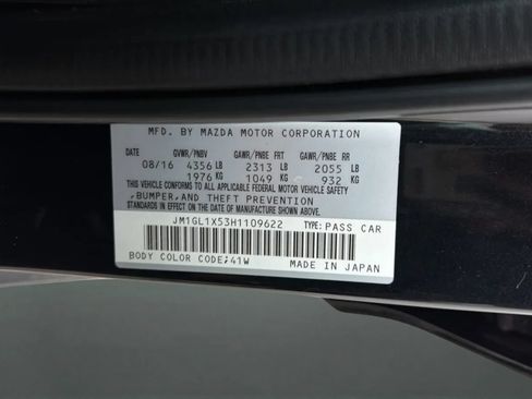 Used 2017 MAZDA MAZDA6 Grand Touring FWD image 24