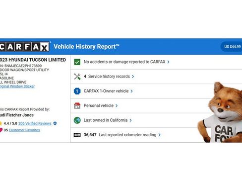 Used 2023 Hyundai Tucson Limited w/ Cargo Package image 2