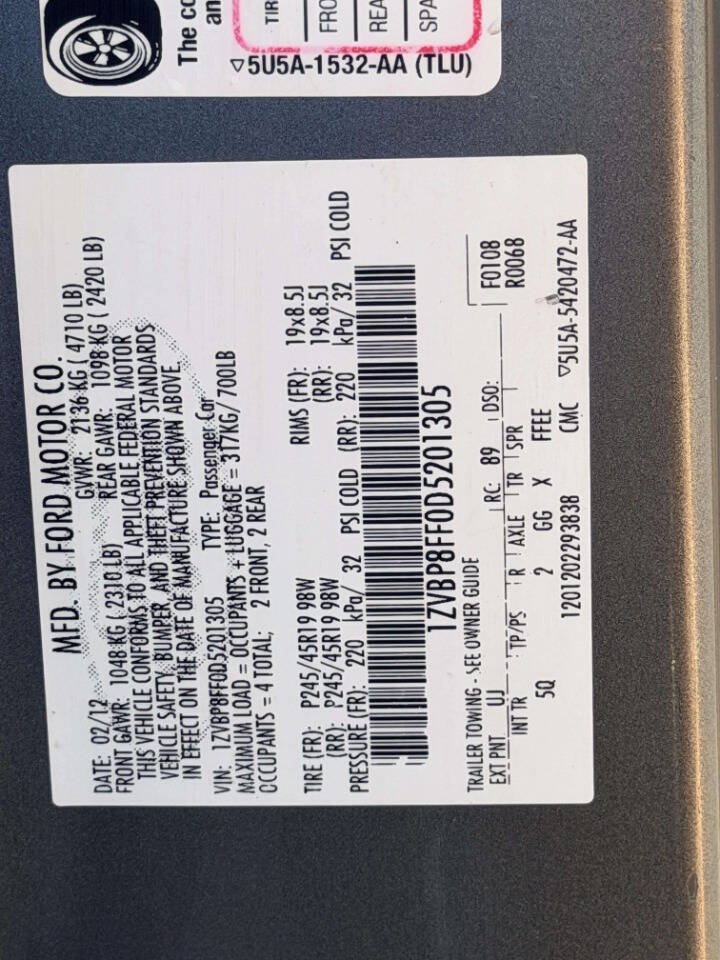 Used 2013 Ford Mustang GT Premium w/ Comfort Pkg RWD image 20