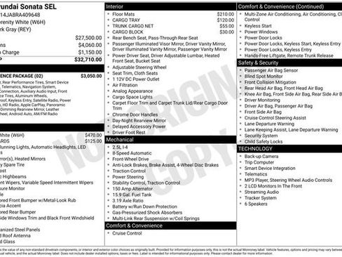 Used 2024 Hyundai Sonata SEL w/ Convenience Package FWD image 23