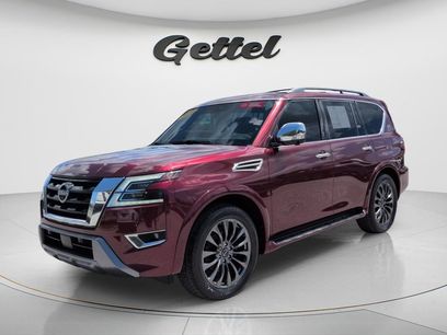 Certified 2023 Nissan Armada Platinum w/ Captain's Chairs Package