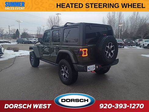 Used 2023 Jeep Wrangler Unlimited Rubicon w/ LED Lighting Group AWD/4WD image 3