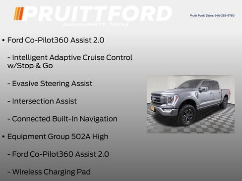 Used 2023 Ford F150 Lariat w/ Equipment Group 502A High image 7