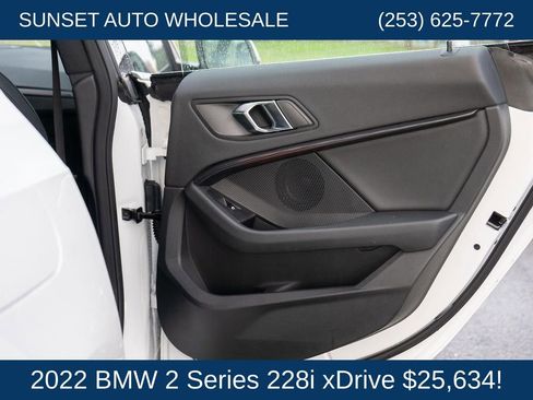 Used 2022 BMW 228i xDrive Gran Coupe w/ Convenience Package AWD/4WD image 78