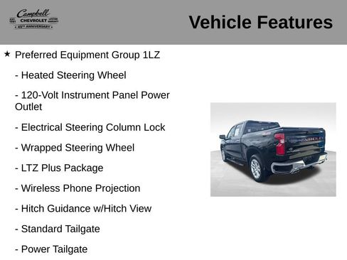 Used 2023 Chevrolet Silverado 1500 LTZ w/ LTZ Convenience Package II AWD/4WD image 21
