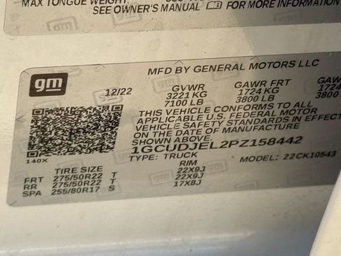 Used 2023 Chevrolet Silverado 1500 High Country w/ Technology Package AWD/4WD image 27