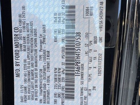 New 2026 Ford Mustang Coupe image 54