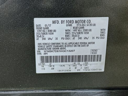 Used 2017 Ford Explorer XLT w/ Equipment Group 202A image 31