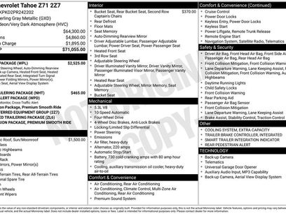 Certified 2023 Chevrolet Tahoe Z71 w/ Luxury Package