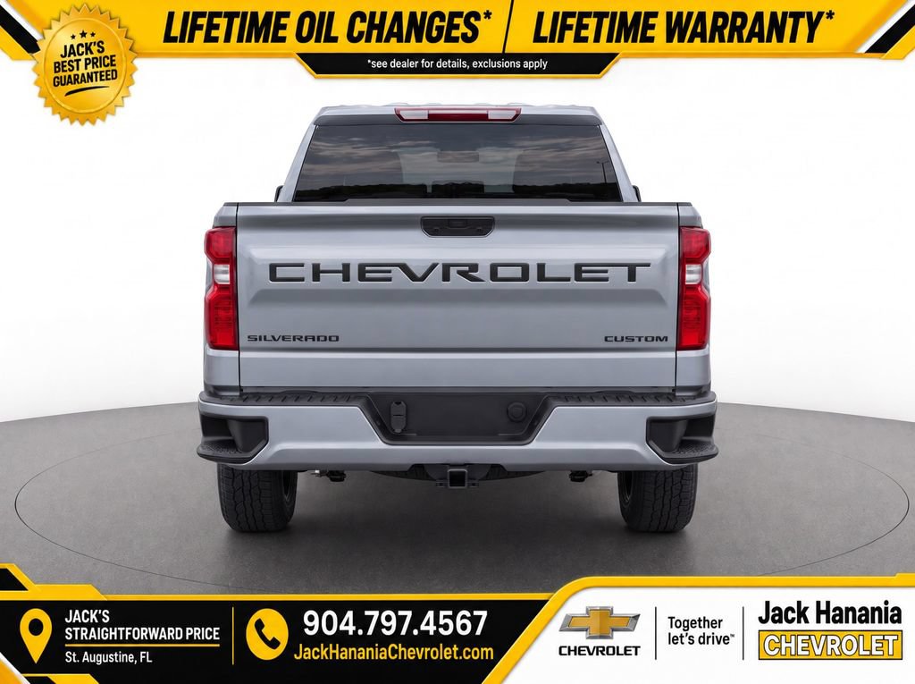 New 2026 Chevrolet Silverado 1500 Custom w/ Turbomax Blackout Package AWD/4WD image 6