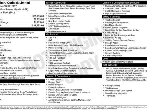 Used 2023 Subaru Outback Limited image 4