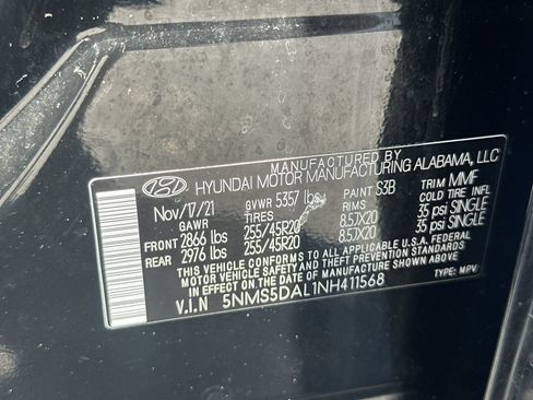 Used 2022 Hyundai Santa Fe Calligraphy AWD/4WD image 35