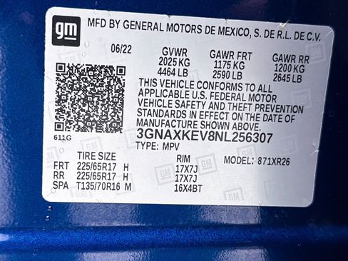 Used 2022 Chevrolet Equinox LT image 24