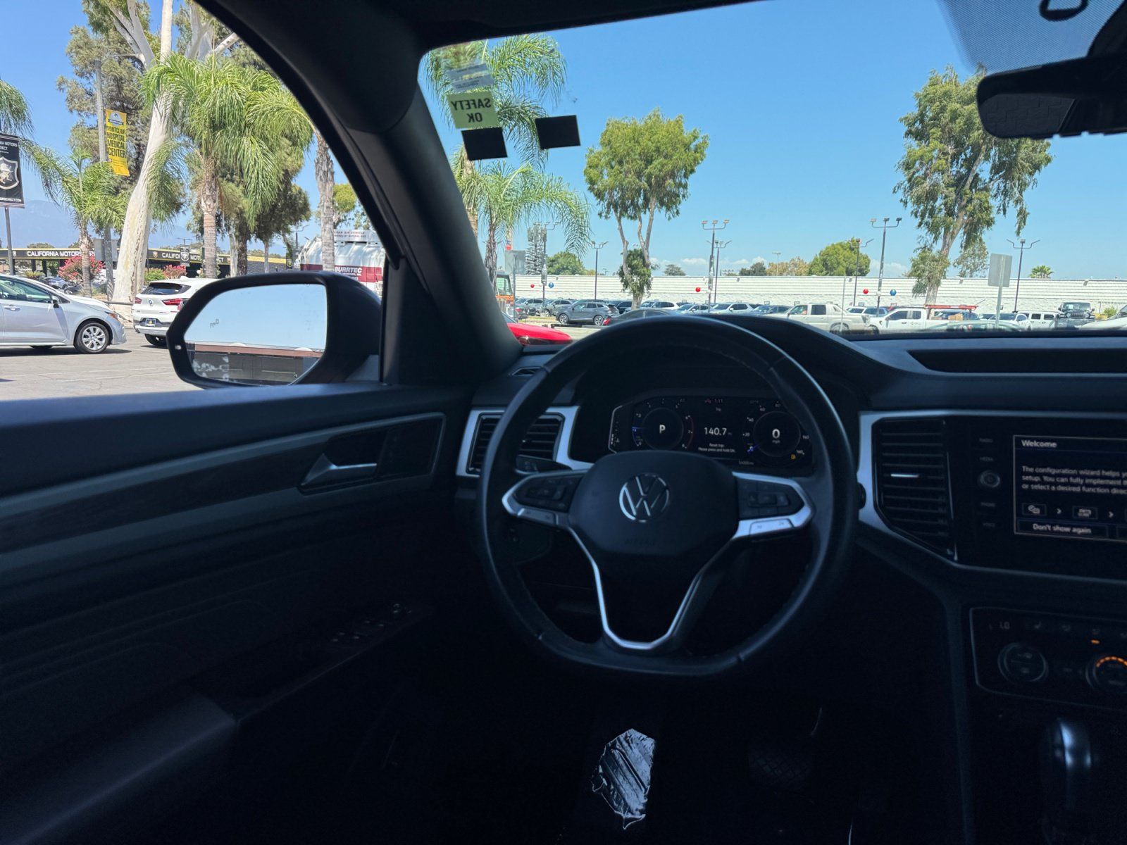 Used 2022 Volkswagen Atlas Cross Sport SE w/ Black Wheel Package FWD image 23