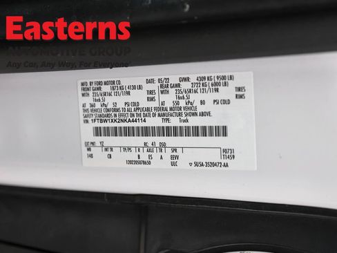 Used 2022 Ford E-Transit 148 High Roof w/ Interior Upgrade Package RWD image 32
