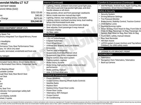 Used 2017 Chevrolet Malibu LT FWD image 31