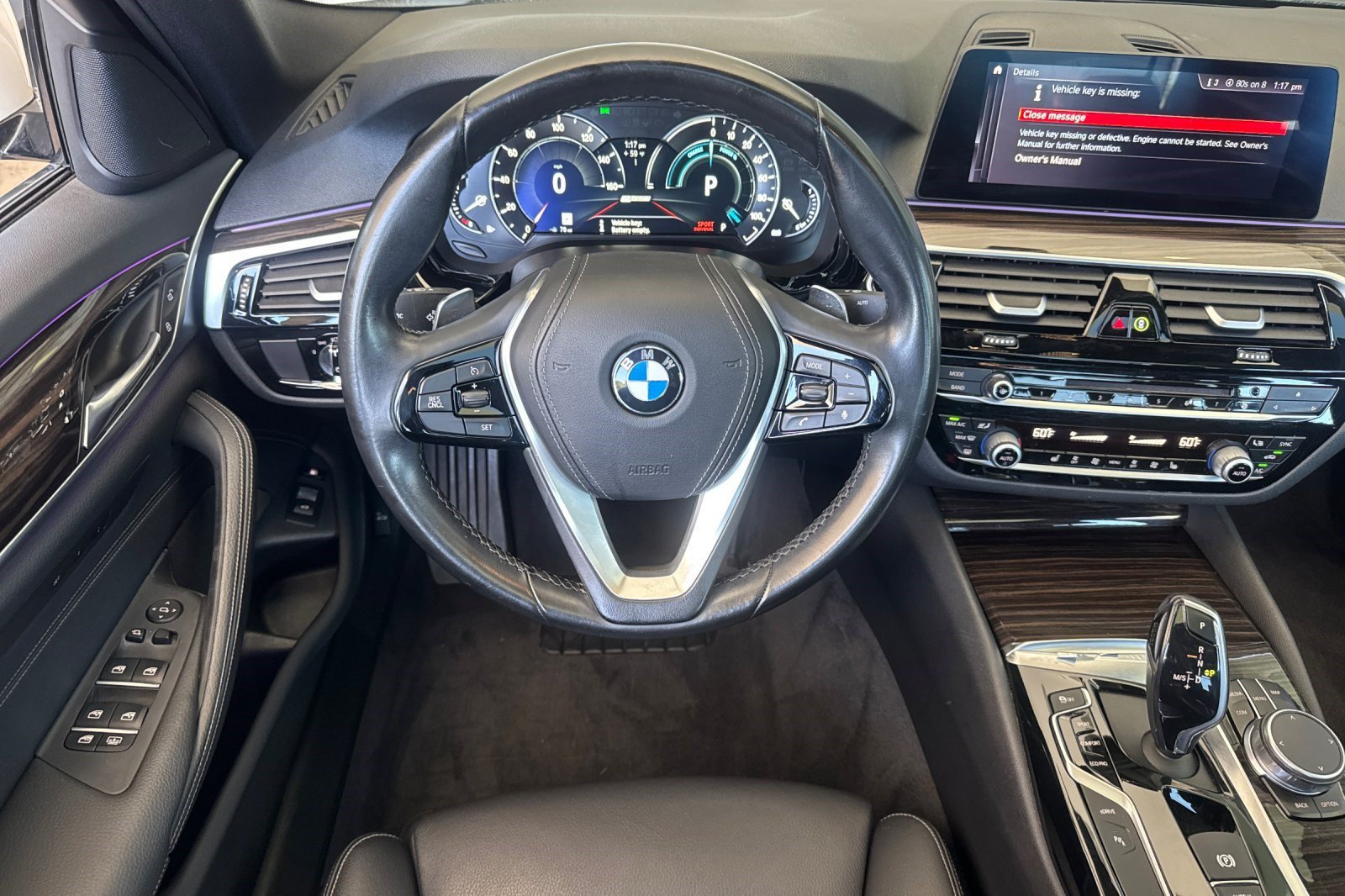 Used 2019 BMW 530e w/ Convenience Package RWD image 31