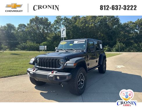 Used 2024 Jeep Wrangler Unlimited Rubicon AWD/4WD image 1