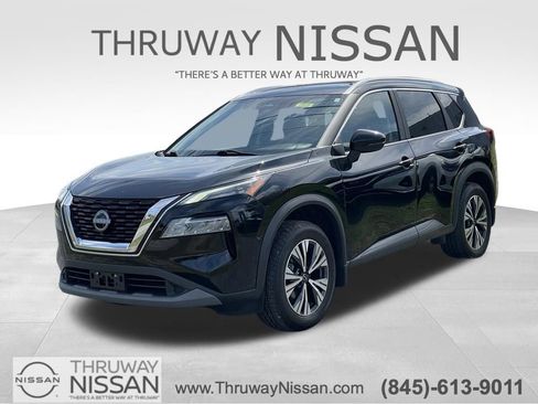 Certified 2023 Nissan Rogue SV w/ SV Premium B Package AWD/4WD image 1