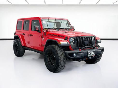 Used 2021 Jeep Wrangler Unlimited Rubicon AWD/4WD image 3