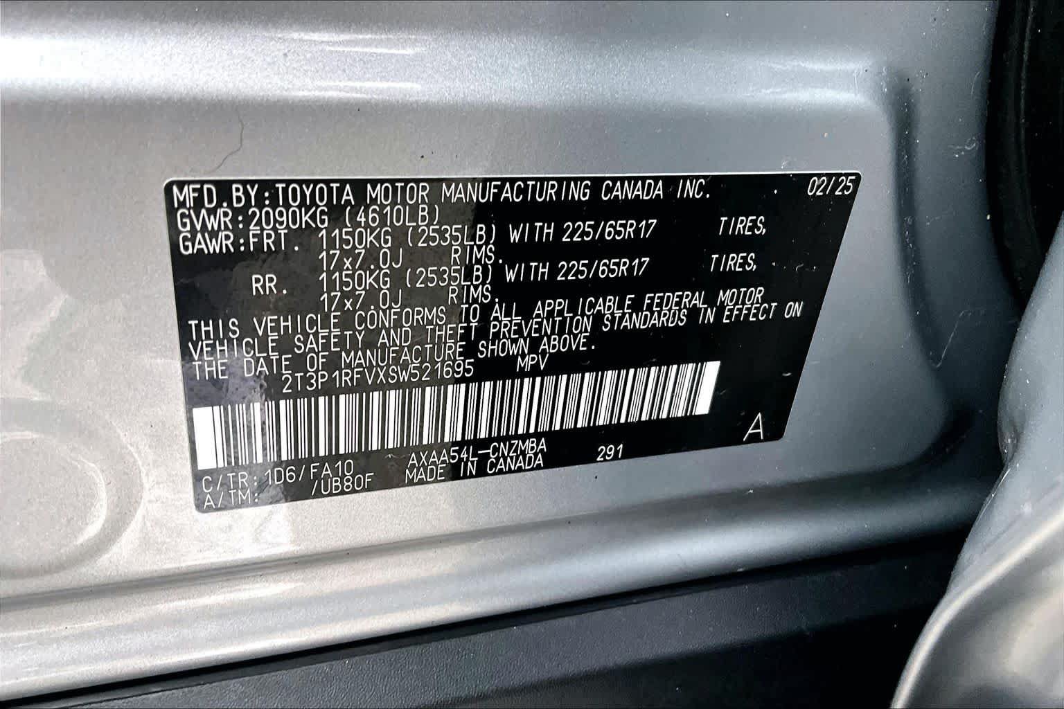 Certified 2025 Toyota RAV4 XLE AWD/4WD image 33