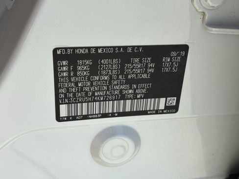 Certified 2019 Honda HR-V EX-L image 31