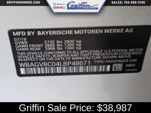 Used 2020 BMW M850i Gran Coupe xDrive AWD/4WD image 47