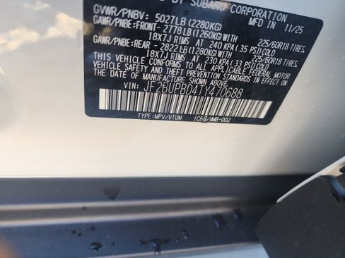 New 2026 Subaru Outback Premium image 11