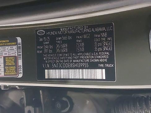 Certified 2025 Hyundai Santa Cruz SEL image 36