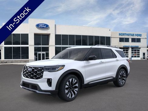 New 2026 Ford Explorer Platinum w/ LUX Leather Package image 1