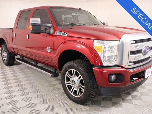 Used 2016 Ford F350 Platinum w/ Snow Plow Prep Package AWD/4WD image 1