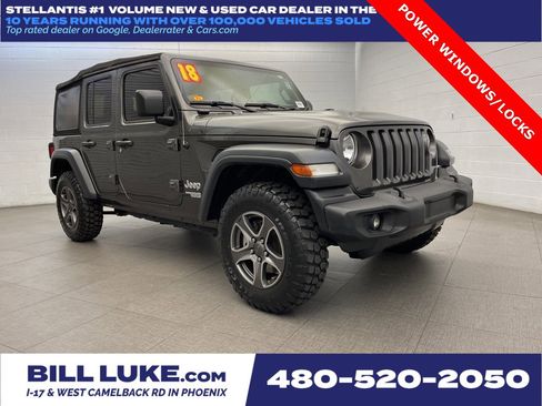 Used 2018 Jeep Wrangler Unlimited Sport S image 1