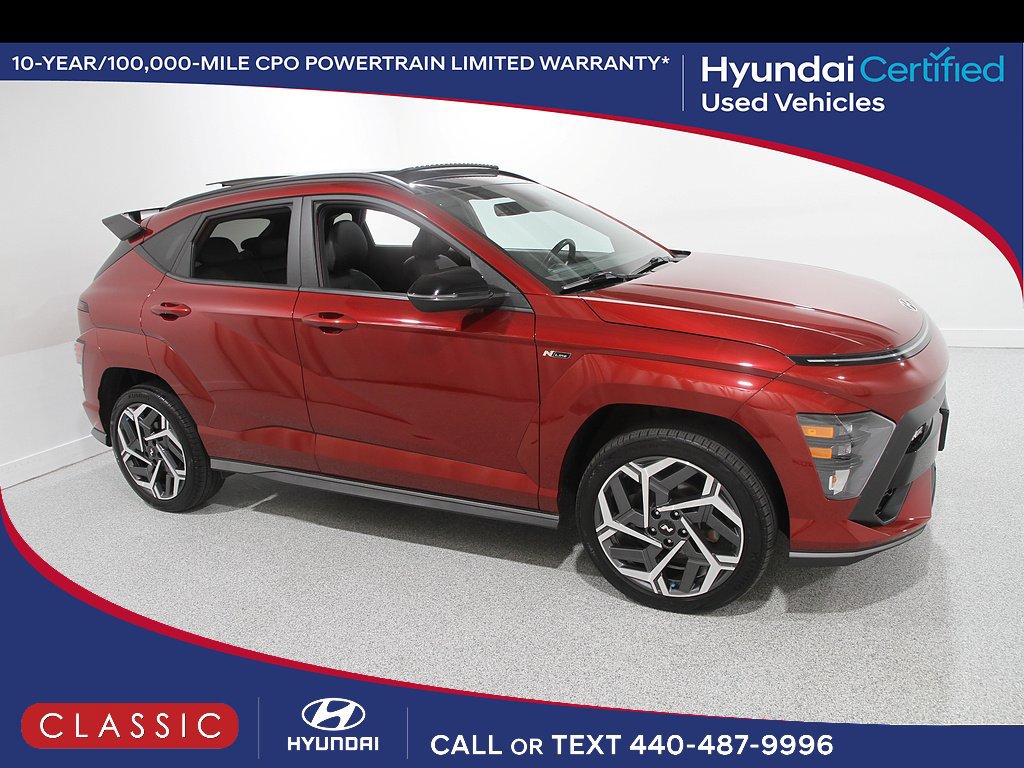 Certified 2024 Hyundai Kona N Line AWD/4WD image 1