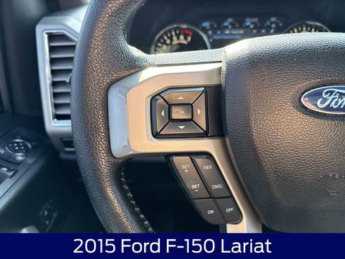 Used 2015 Ford F150 Lariat w/ Equipment Group 502A Luxury image 19