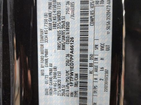 Used 2023 Ford F150 XLT w/ Equipment Group 302A High AWD/4WD image 42