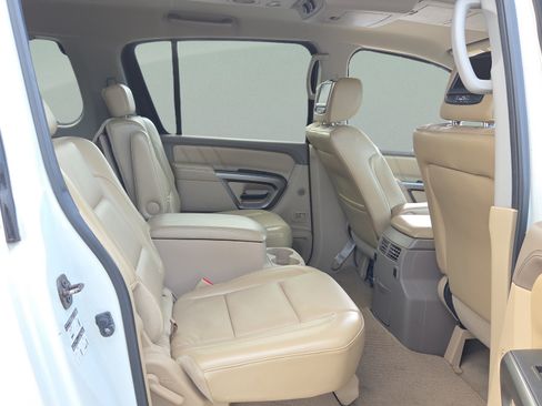 Used 2015 Nissan Armada Platinum w/ 2nd Row Captain Seat Package RWD image 14