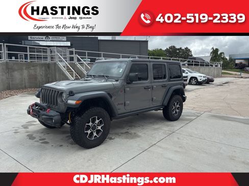 Used 2019 Jeep Wrangler Unlimited Rubicon w/ LED Lighting Group AWD/4WD image 1