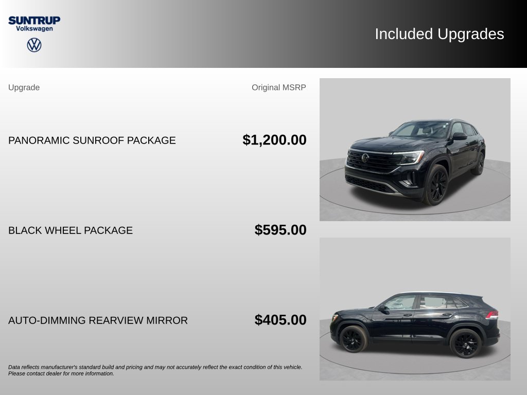 Used 2024 Volkswagen Atlas Cross Sport SE w/ Panoramic Sunroof Package AWD/4WD image 20