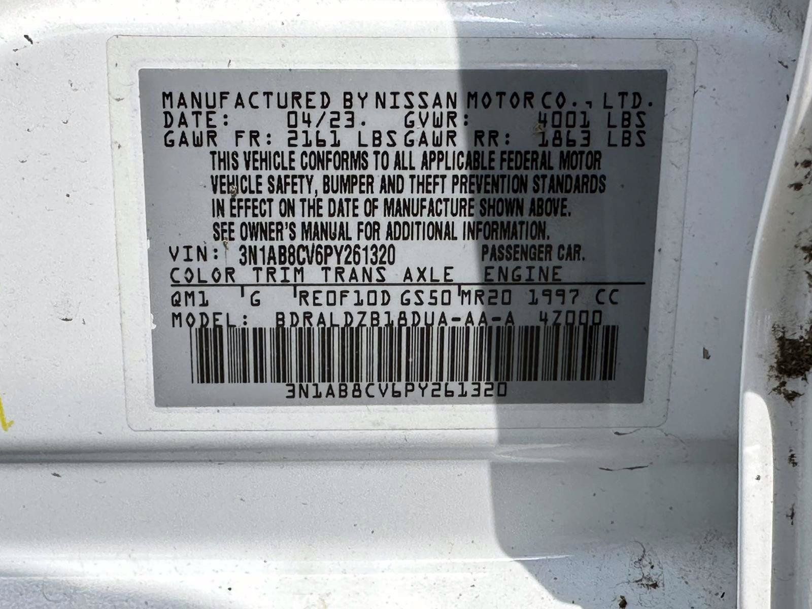 Certified 2023 Nissan Sentra SV FWD image 32