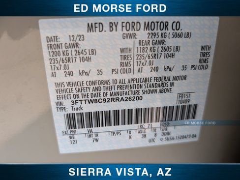 Used 2024 Ford Maverick Tremor w/ Tremor Off-Road Package AWD/4WD image 20