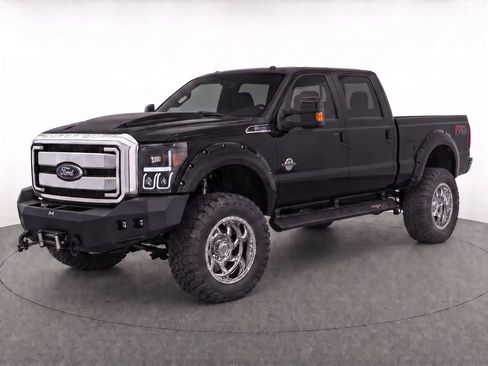Used 2014 Ford F350 Lariat w/ Lariat Ultimate Package AWD/4WD image 2