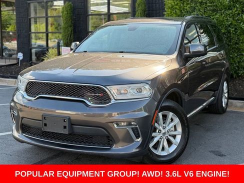 Used 2021 Dodge Durango SXT AWD/4WD image 1