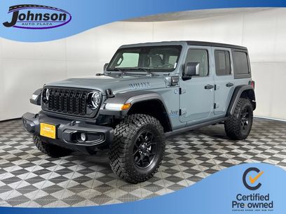 Certified 2025 Jeep Wrangler Unlimited Sport S 4xe