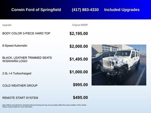 Used 2019 Jeep Wrangler Unlimited Sahara w/ Cold Weather Group image 5