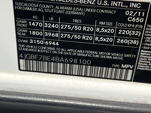 Used 2011 Mercedes-Benz GL 450 4MATIC image 6