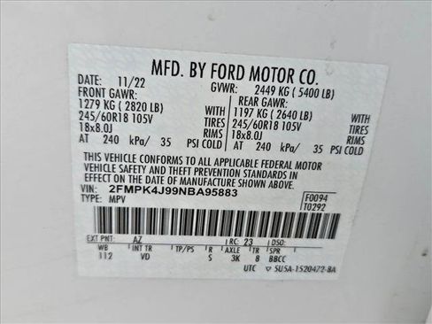 Used 2022 Ford Edge SEL w/ Convenience Package image 24