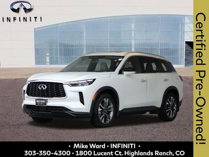 Certified 2023 INFINITI QX60 Luxe w/ Performance Audio Package
