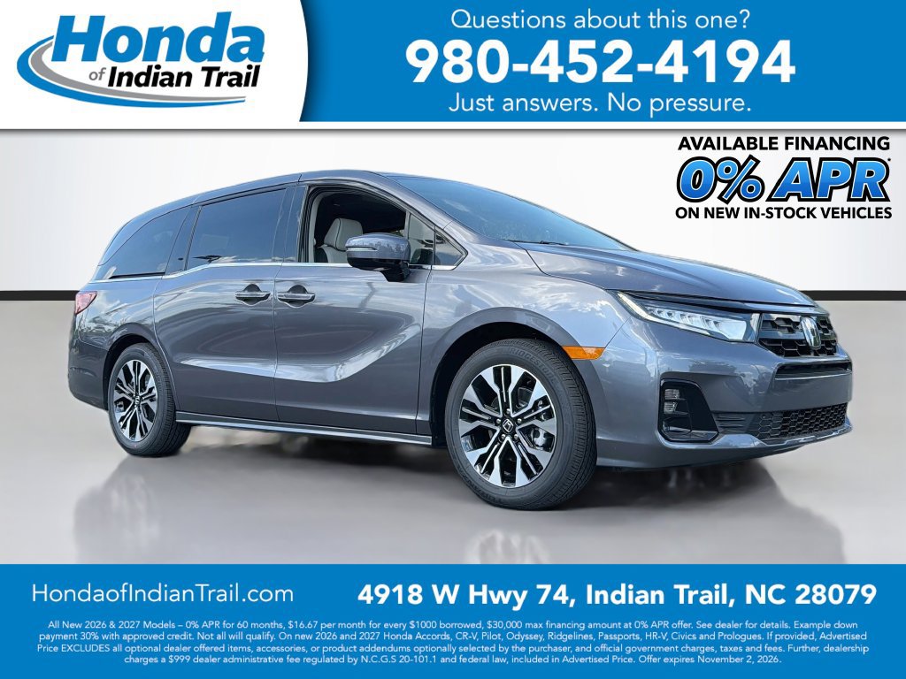 New 2026 Honda Odyssey Elite 360° Tour